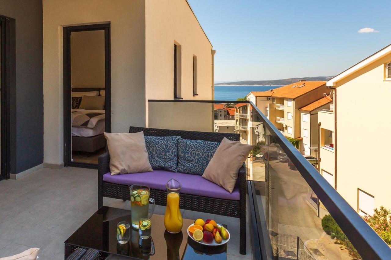 Luxury 2 Bedroom Apartment With Sea View Baška Voda Exterior foto