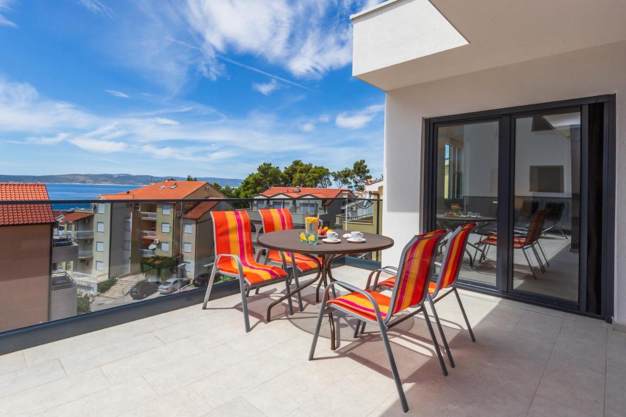 Luxury 2 Bedroom Apartment With Sea View Baška Voda Exterior foto