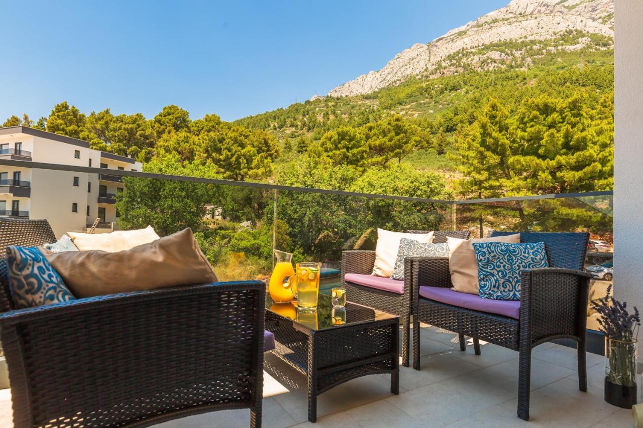 Luxury 2 Bedroom Apartment With Sea View Baška Voda Exterior foto