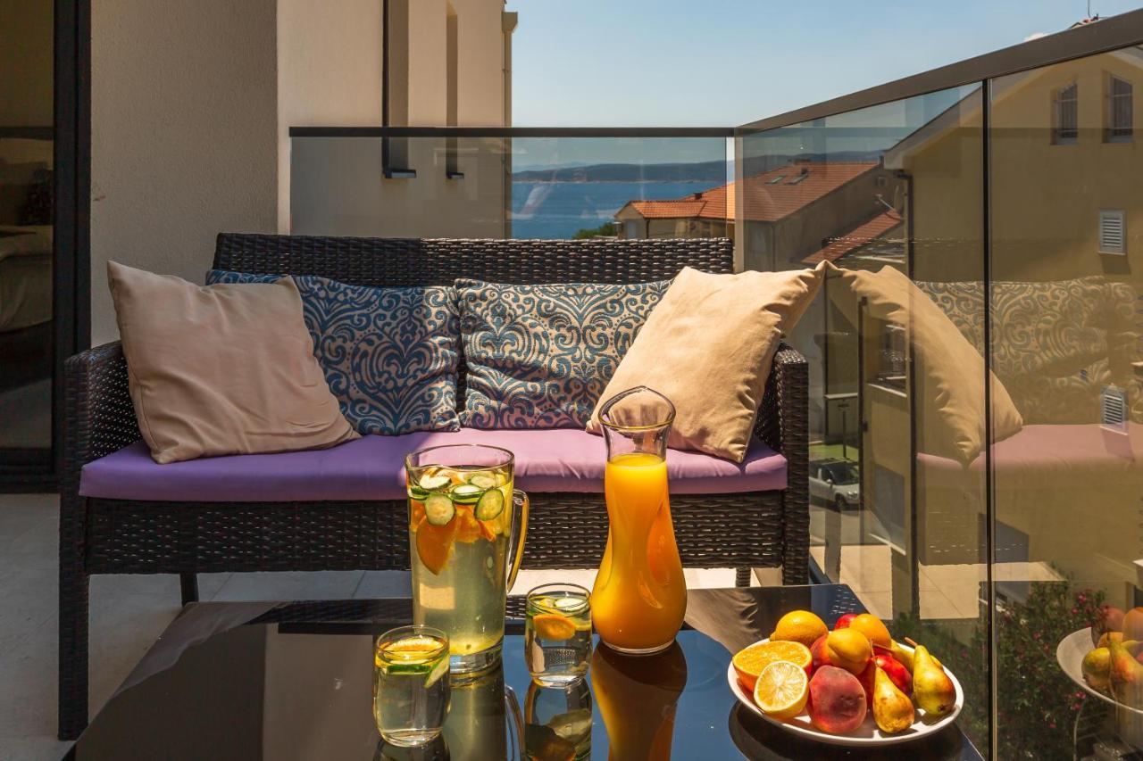 Luxury 2 Bedroom Apartment With Sea View Baška Voda Exterior foto